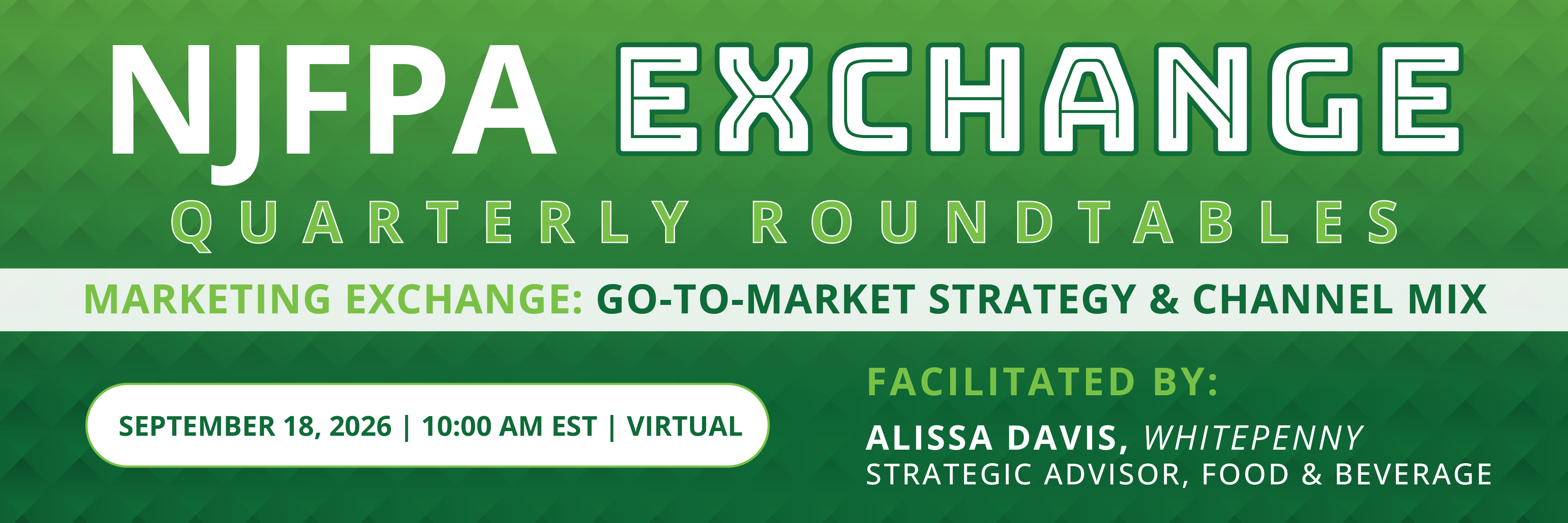 NJFPA Marketing Exchange Quarterly Roundtable